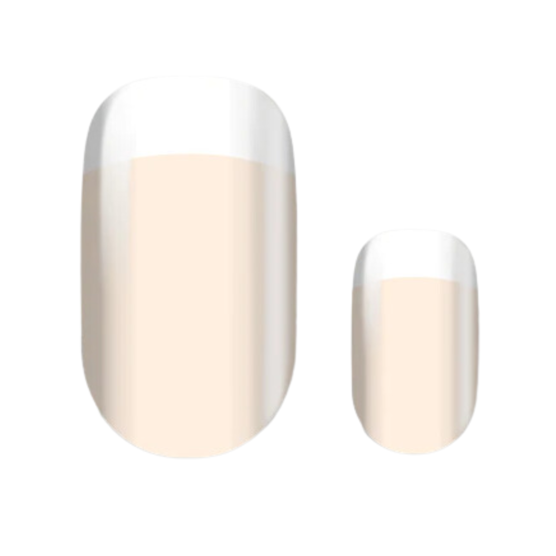 Vernis autocollant manucure française