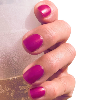 Vernis autocollant gel UV rose