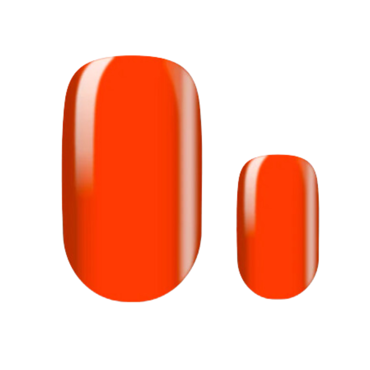 Vernis autocollant orange fluo