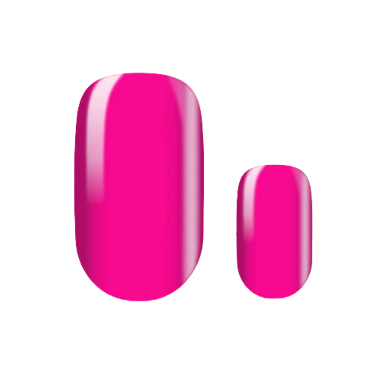 Vernis autocollant rose Barbie