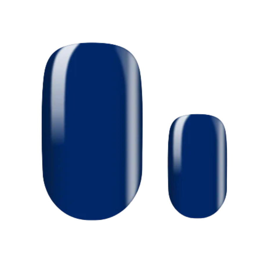 Vernis autocollant bleu