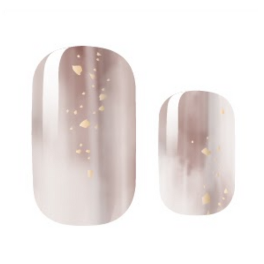 Vernis autocollant champagne or